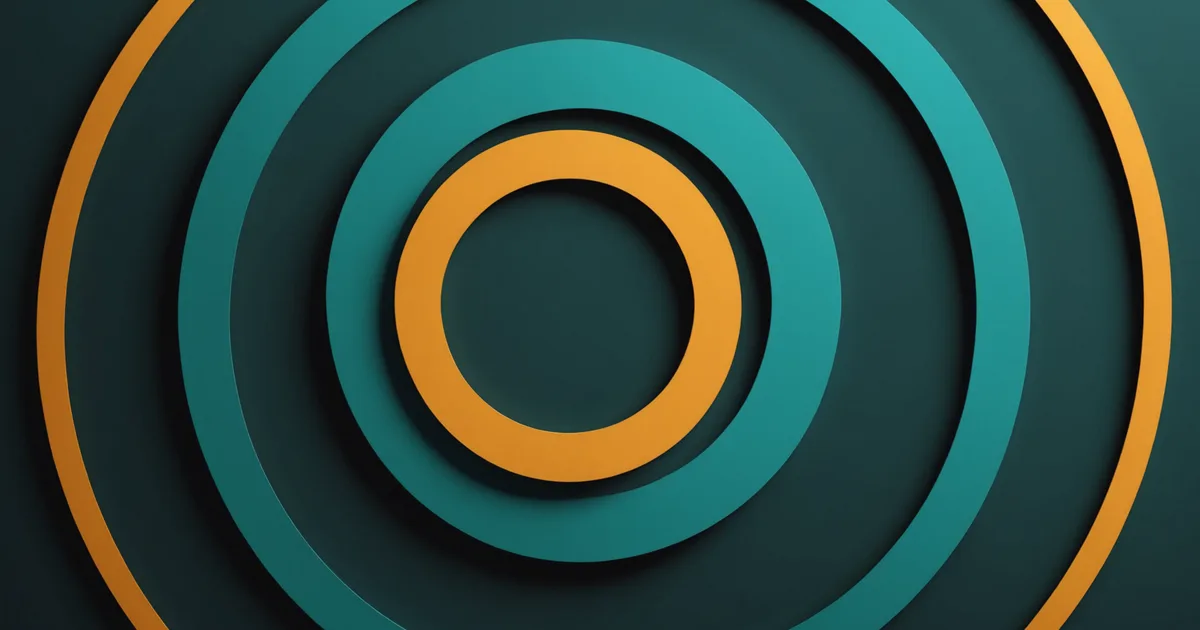 Abstract Venn diagram concept showing overlap and separation of risk signals